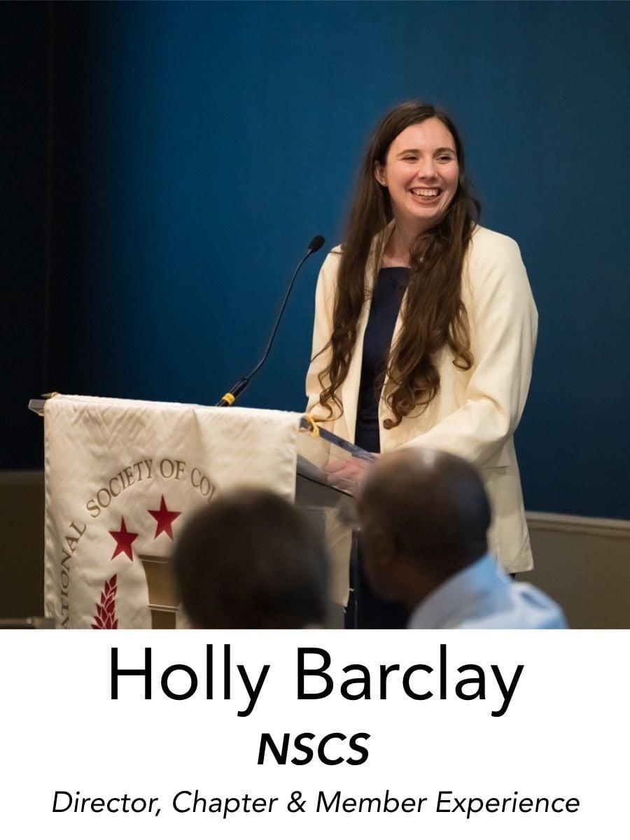 Holly Barclay, NSCS ScholarCON Speaker