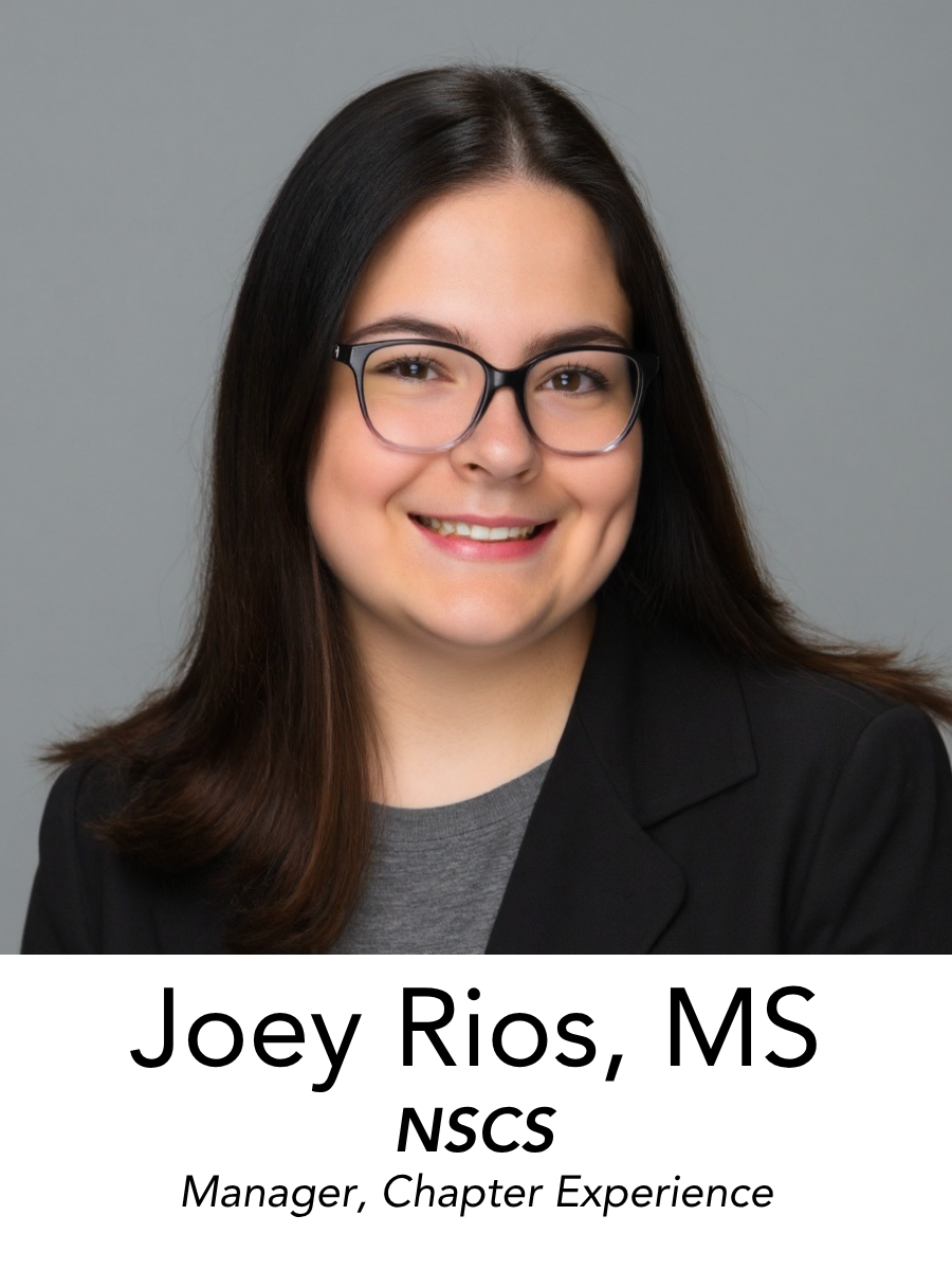 Joey Rios, NSCS ScholarCON